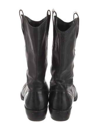 Gianni Barbato Leather Western Boots