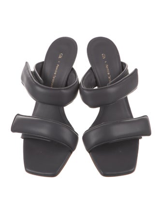 Gia x Pernille Teisbaek Leather Slides