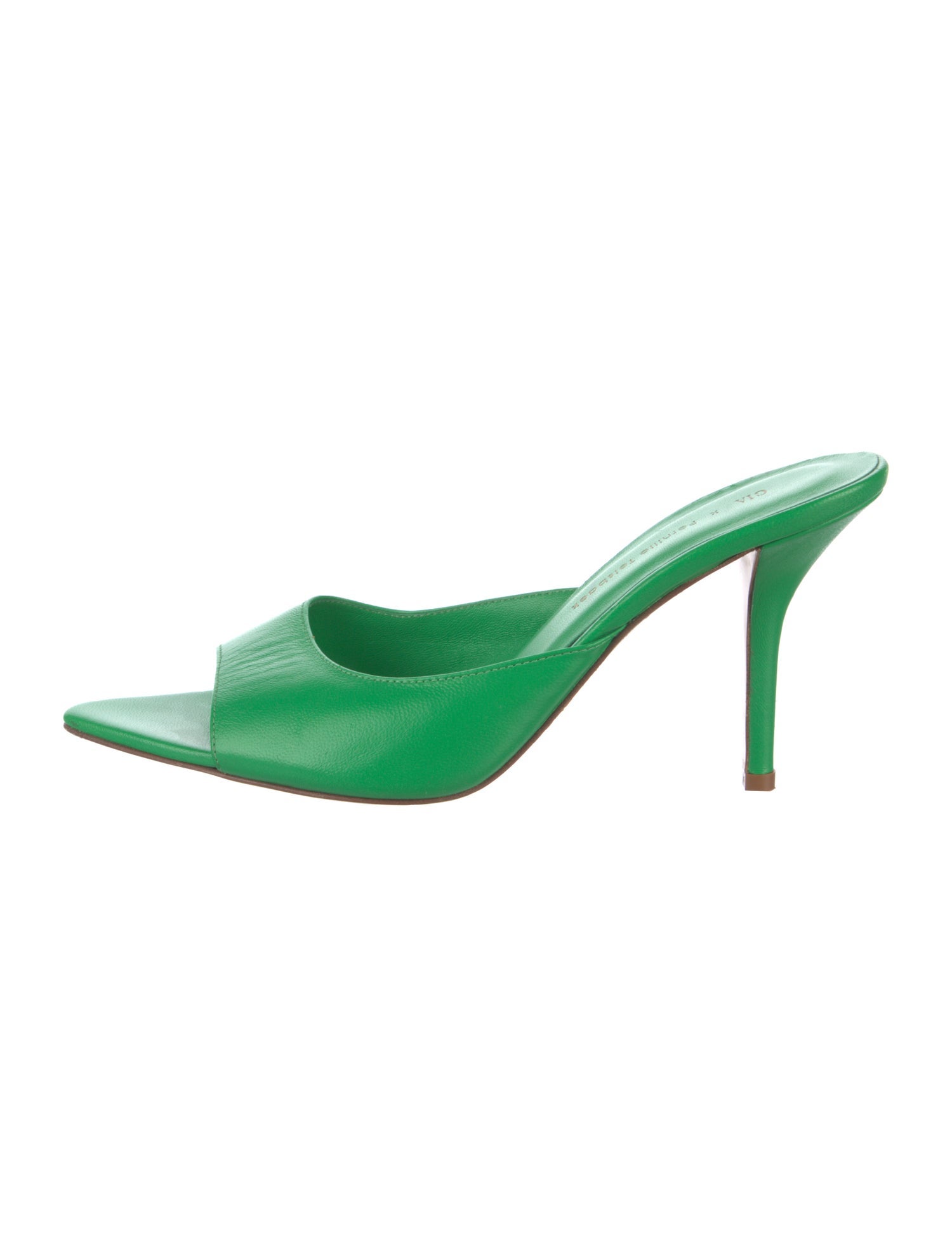 Gia x Pernille Teisbaek Leather Slides