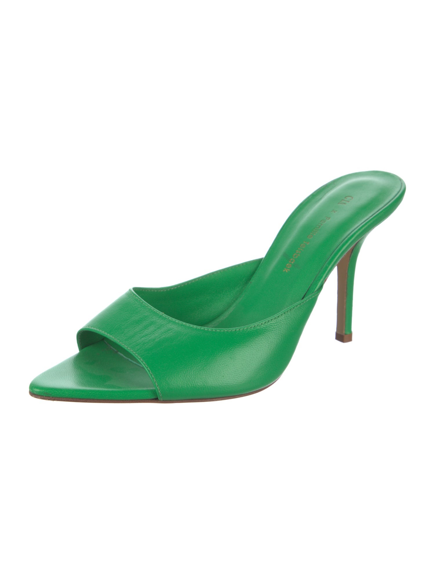 Gia x Pernille Teisbaek Leather Slides