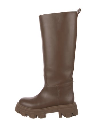 Gia x Pernille Teisbaek Leather Rain Boots