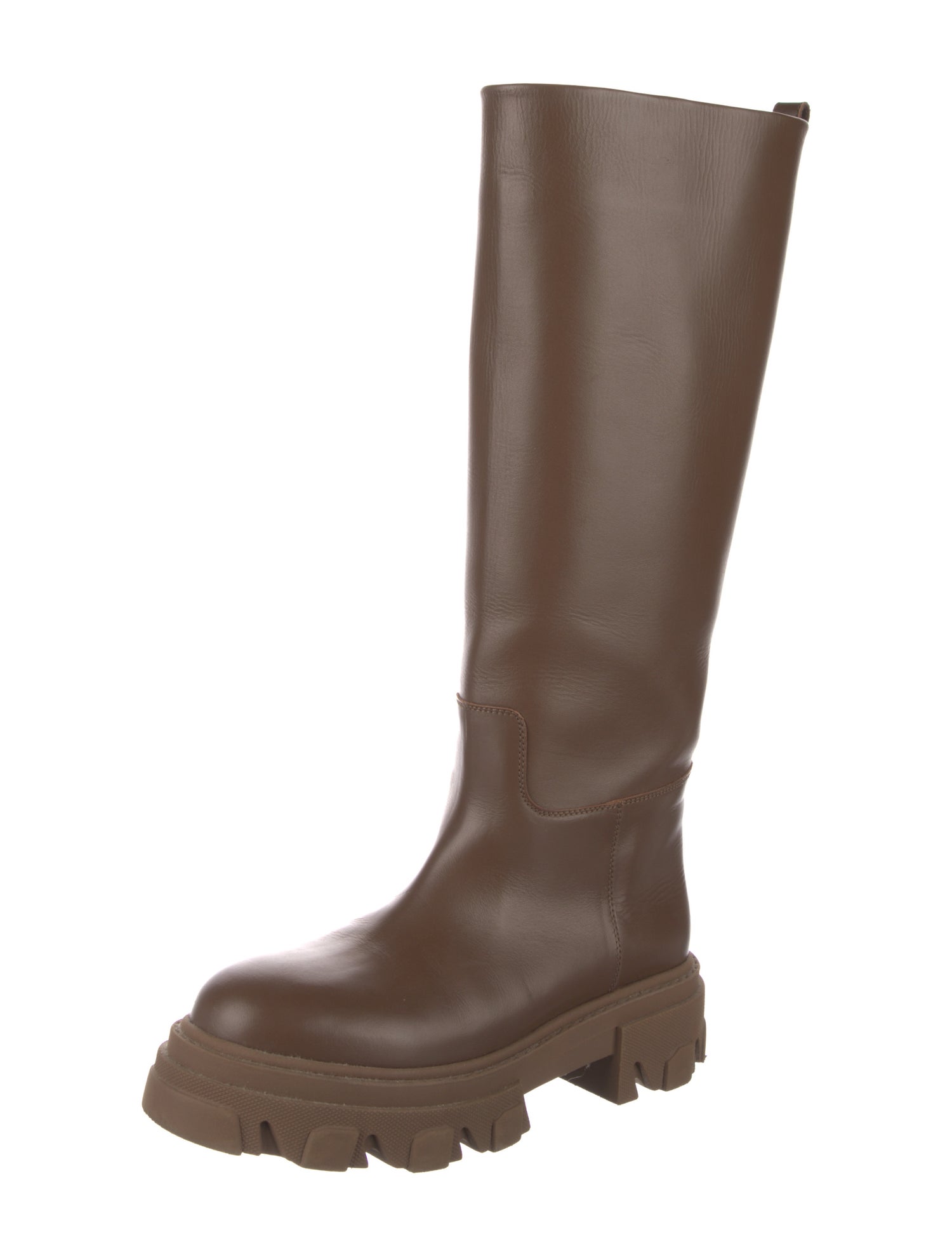 Gia x Pernille Teisbaek Leather Rain Boots