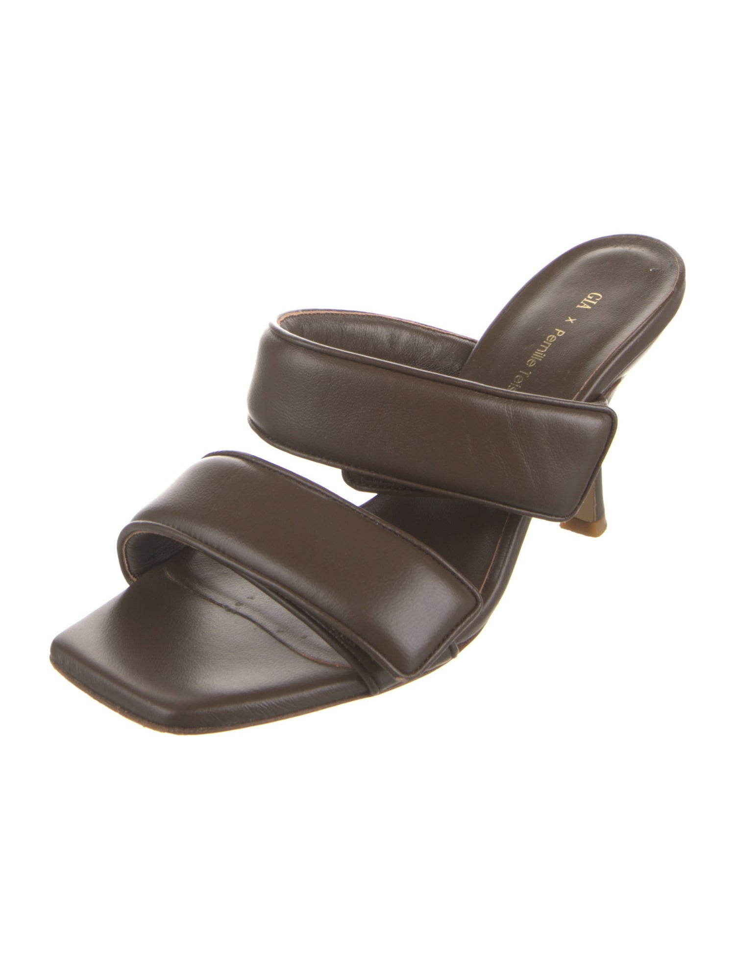 Gia x Pernille Teisbaek Leather Slides