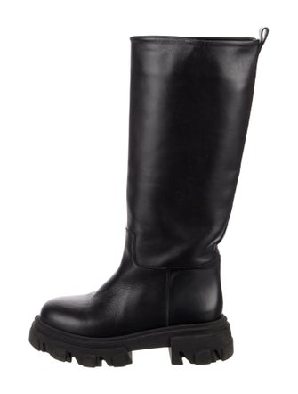 Gia x Pernille Teisbaek Leather Riding Boots
