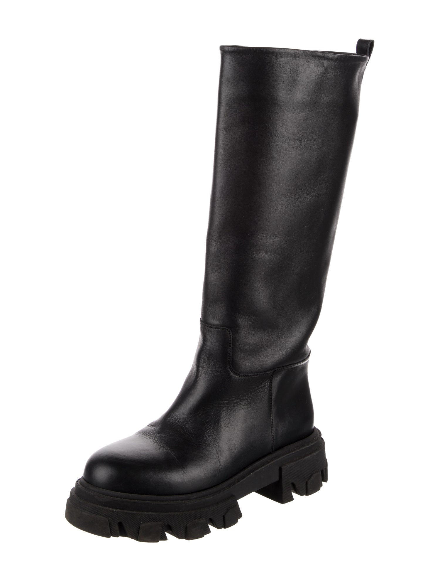 Gia x Pernille Teisbaek Leather Riding Boots