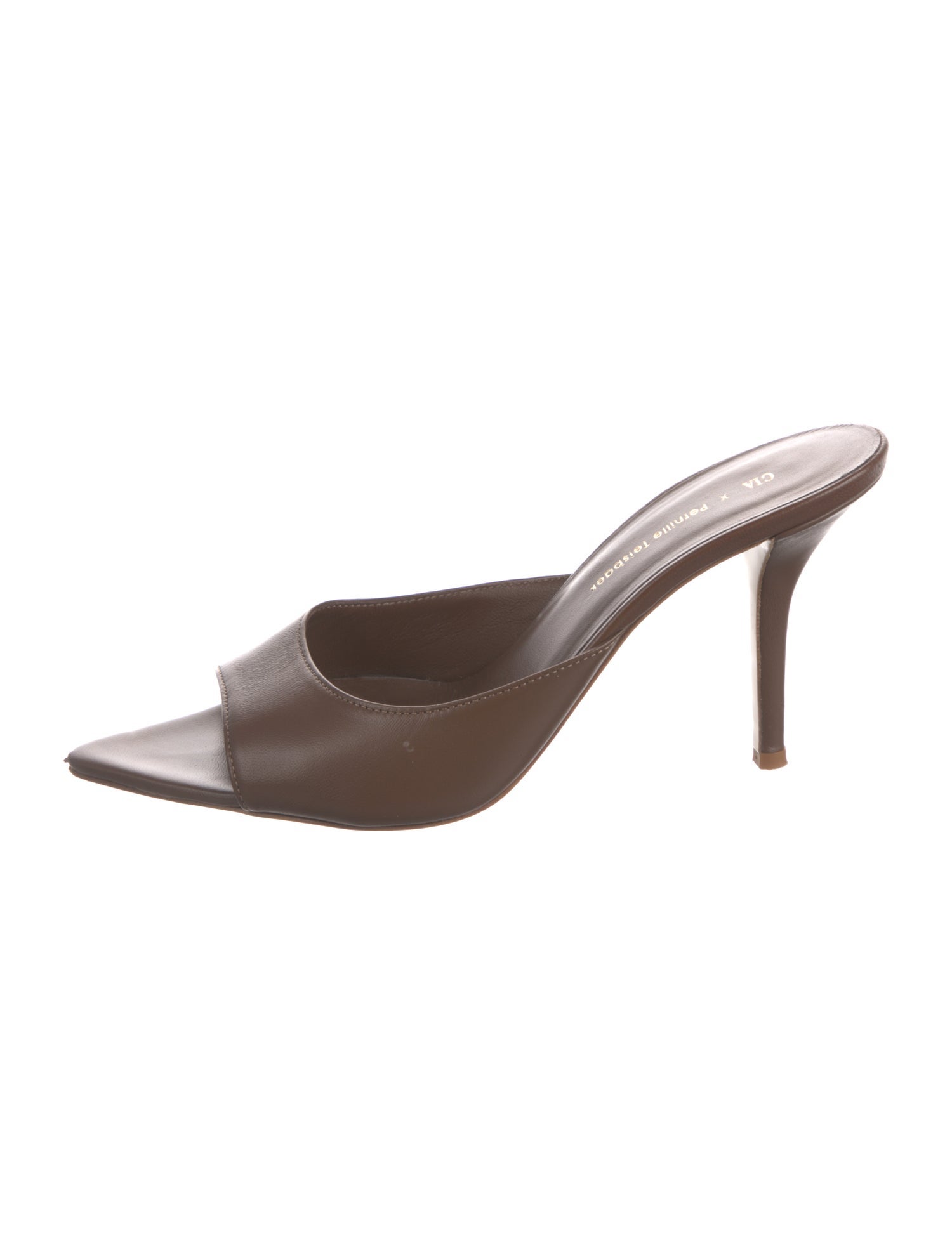 Gia x Pernille Teisbaek Leather Slides