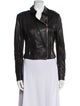 Gizia Leather Biker Jacket