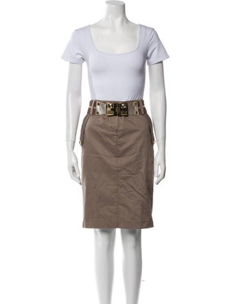 Gizia Crystal Embellishments Skirt Set