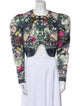 Gizia Floral Print Evening Jacket