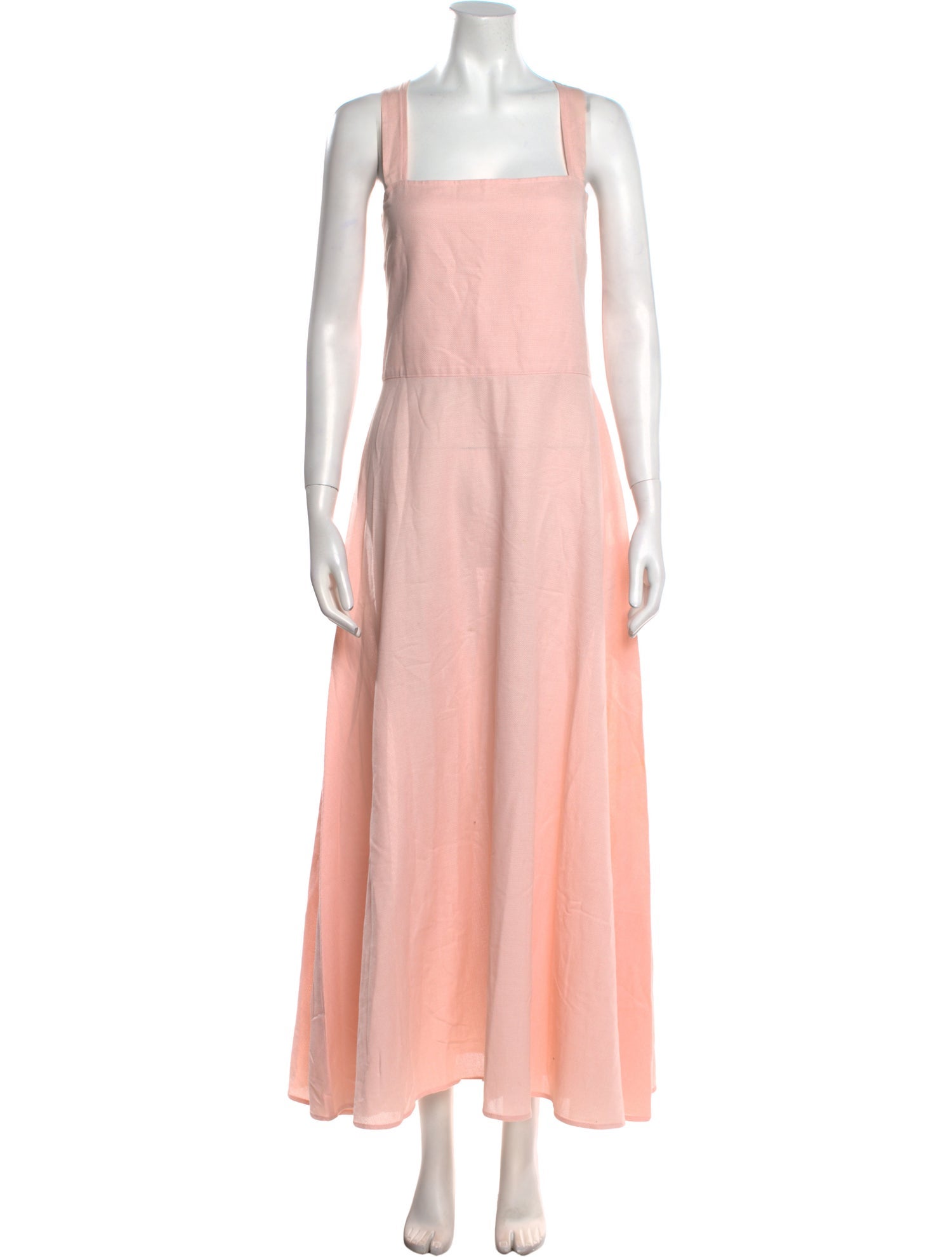 Gioia Bini Square Neckline Long Dress