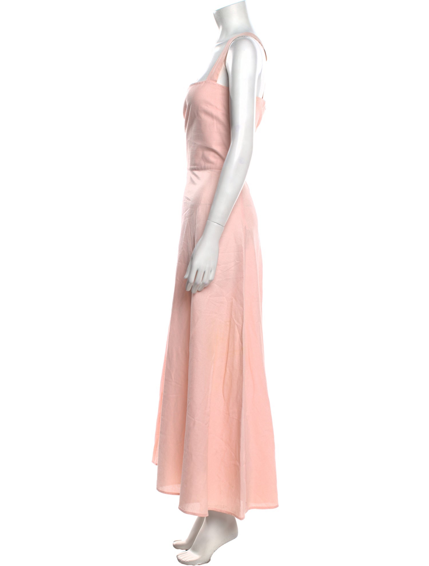 Gioia Bini Square Neckline Long Dress