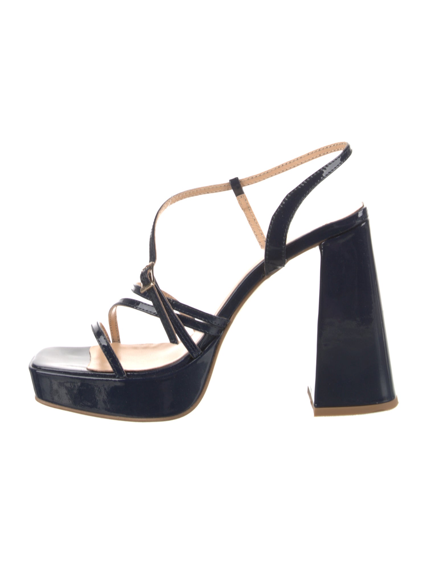 Girotti Patent Leather Sandals