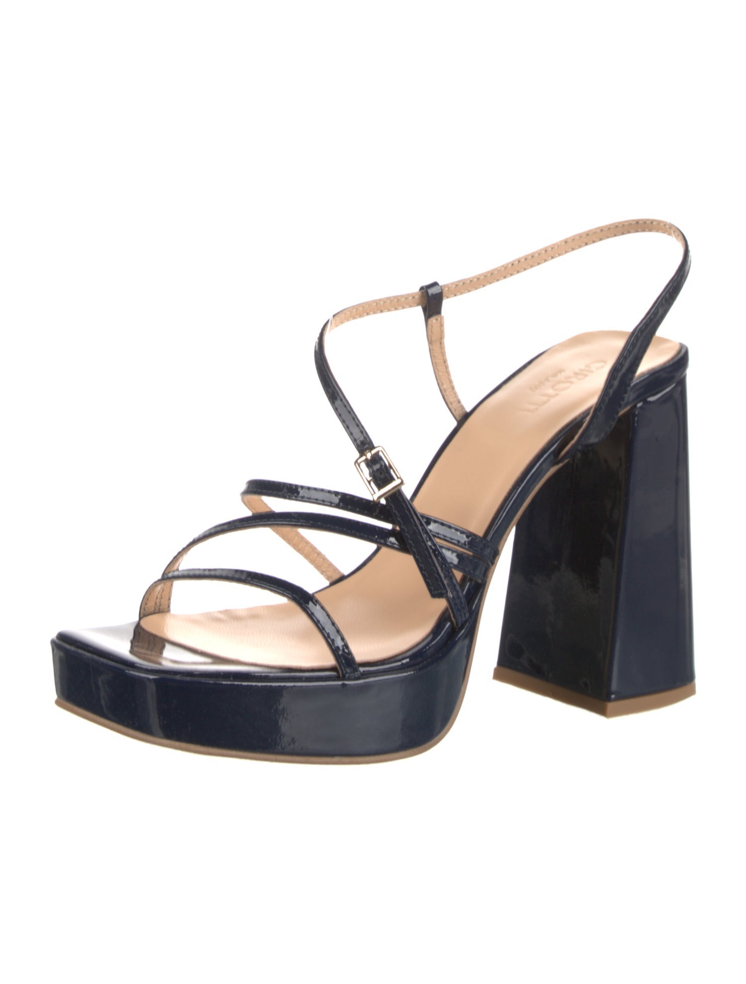 Girotti Patent Leather Sandals
