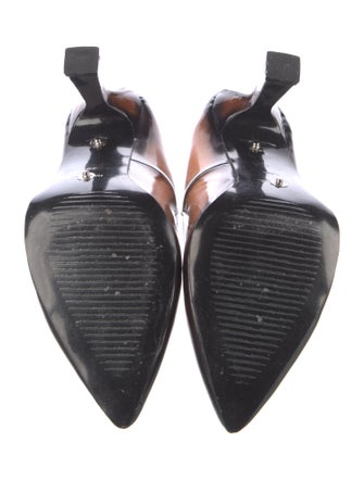 Girotti Patent Leather Printed Pumps