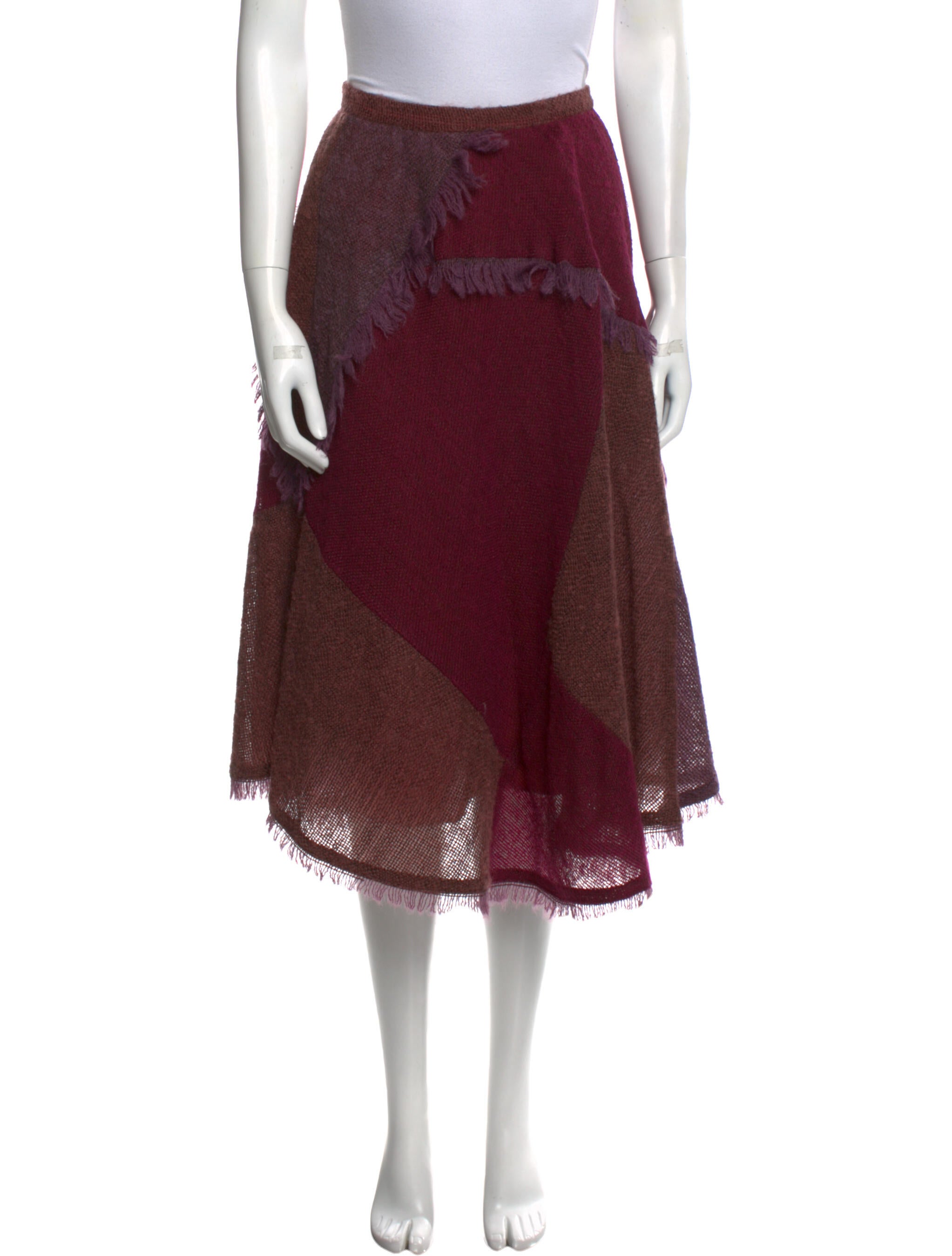 Giorgio Sant'Angelo Vintage Knee-Length Skirt