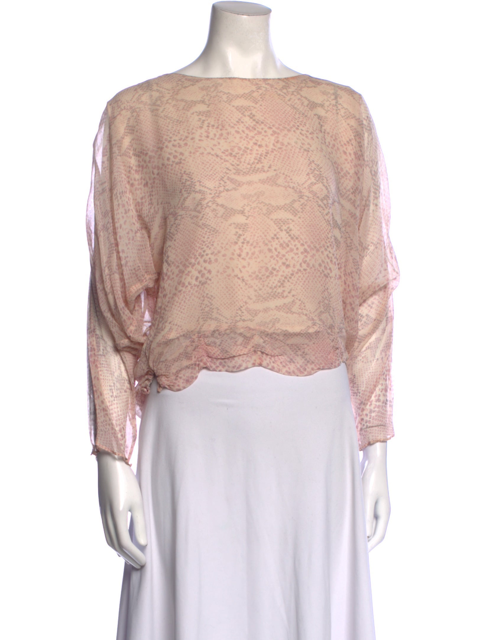 Giorgio Sant'Angelo Vintage 1980's Crop Top