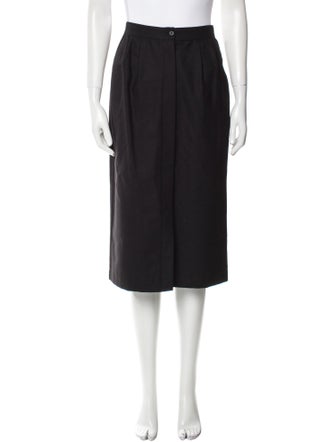 Giorgio Sant'Angelo Merino Wool Knee-Length Skirt