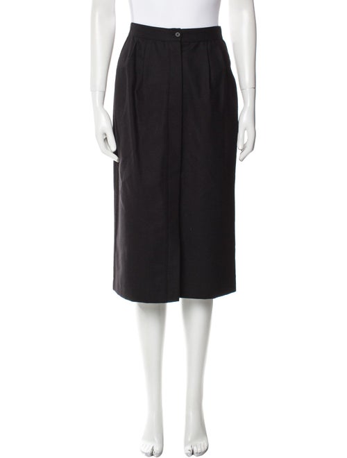 Giorgio Sant'Angelo Merino Wool Knee-Length Skirt