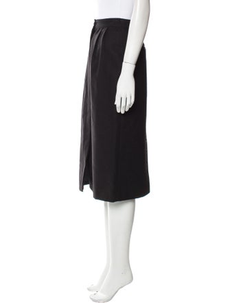 Giorgio Sant'Angelo Merino Wool Knee-Length Skirt