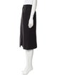 Giorgio Sant'Angelo Merino Wool Knee-Length Skirt