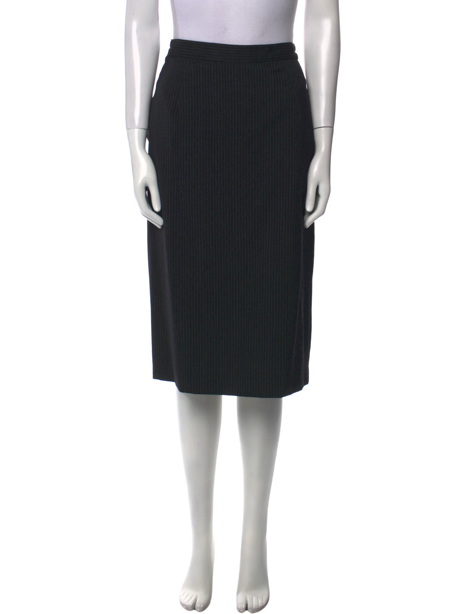 Giorgio Sant'Angelo Wool Knee-Length Skirt