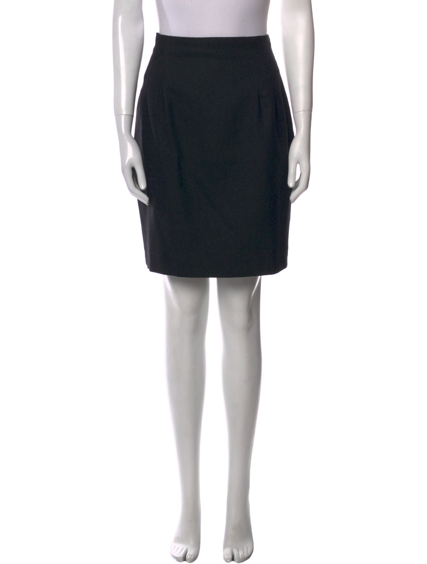 Giorgio Sant'Angelo Wool Knee-Length Skirt