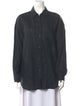 Giorgio Sant'Angelo Long Sleeve Button-Up Top