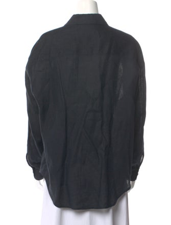 Giorgio Sant'Angelo Long Sleeve Button-Up Top
