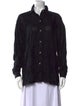 Giorgio Sant'Angelo Long Sleeve Button-Up Top