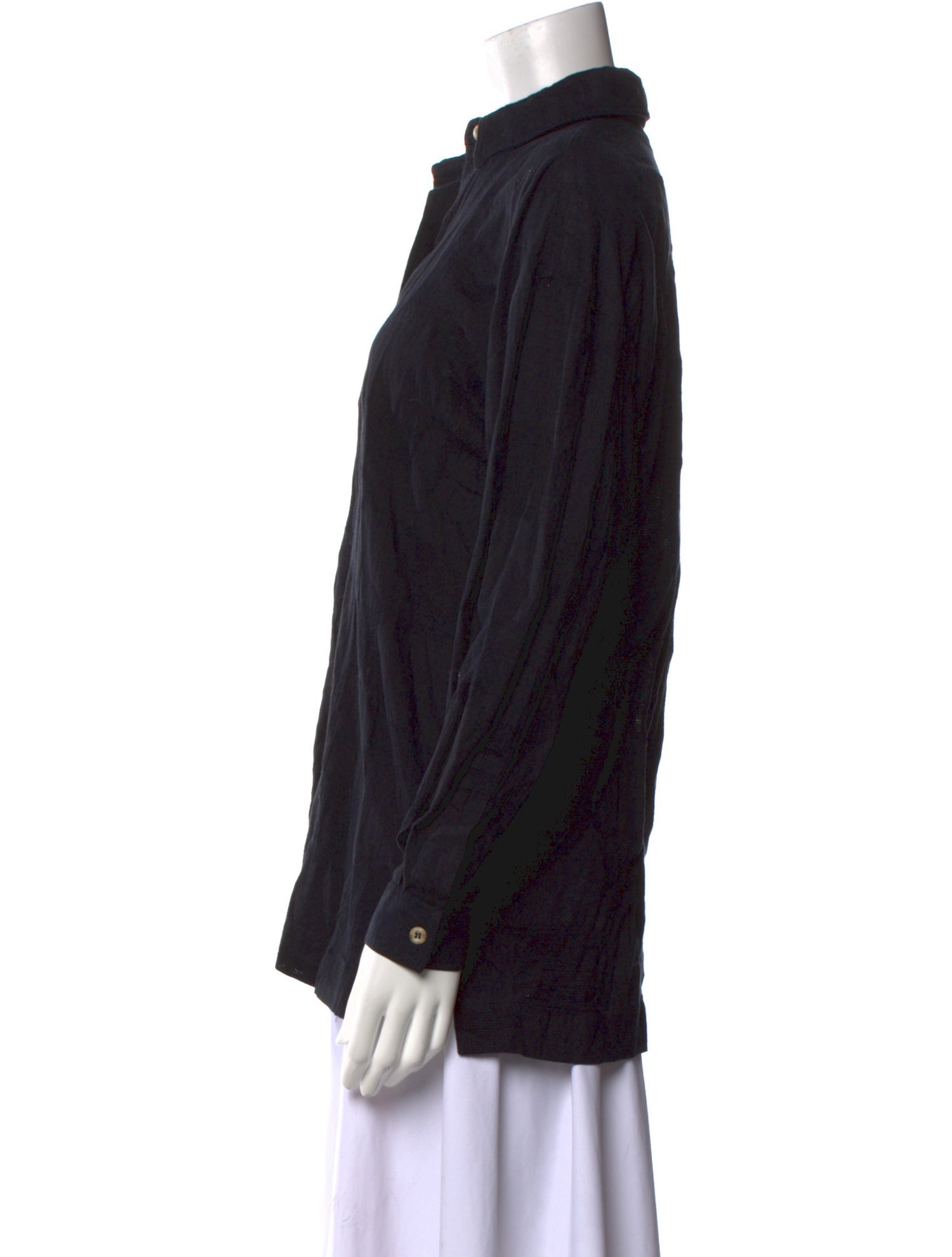 Giorgio Sant'Angelo Long Sleeve Button-Up Top