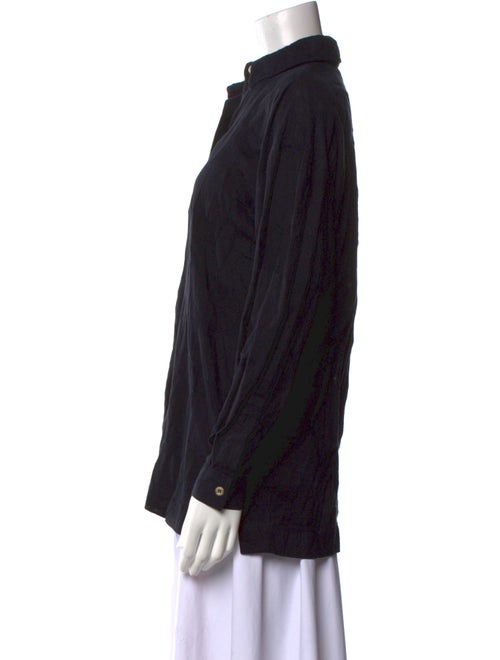 Giorgio Sant'Angelo Long Sleeve Button-Up Top