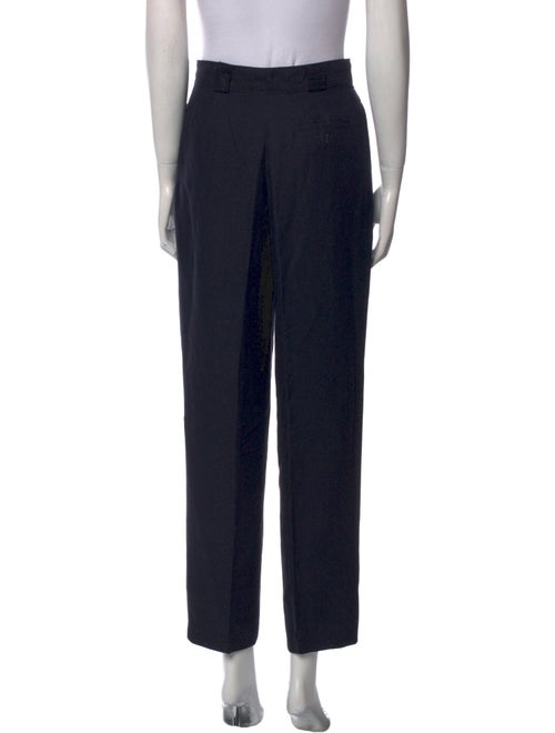 Giorgio Sant'Angelo Merino Wool Straight Leg Pants