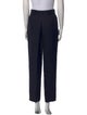 Giorgio Sant'Angelo Merino Wool Straight Leg Pants