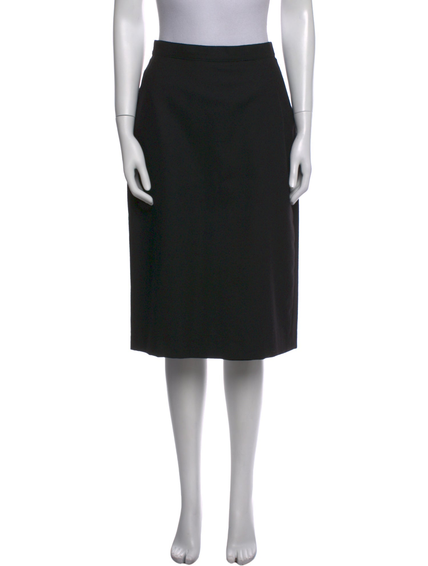 Giorgio Sant'Angelo Merino Wool Knee-Length Skirt
