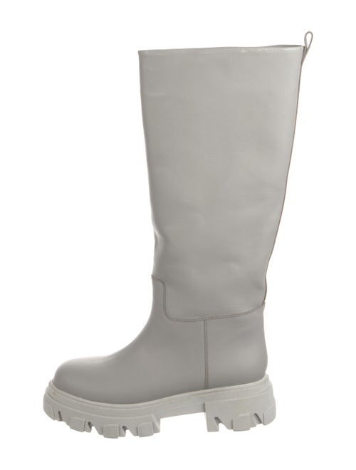 GIA Couture x Pernille Teisbaek Leather Rain Boots