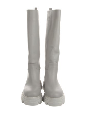 GIA Couture x Pernille Teisbaek Leather Rain Boots