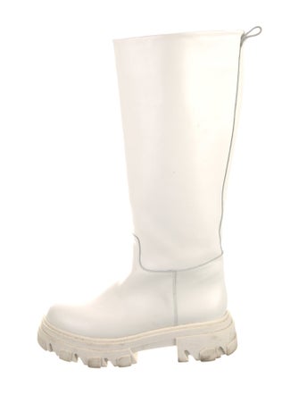 GIA Couture x Pernille Teisbaek Leather Rain Boots