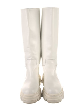GIA Couture x Pernille Teisbaek Leather Rain Boots