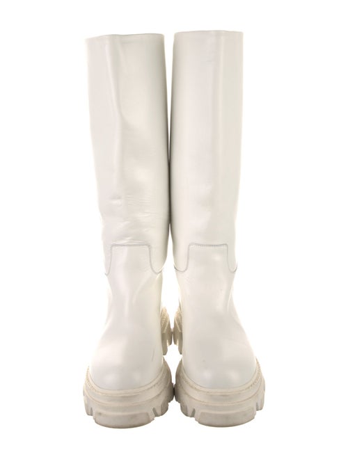 GIA Couture x Pernille Teisbaek Leather Rain Boots
