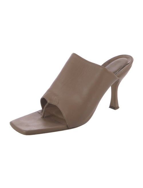 GIA Couture x Pernille Teisbaek Leather Slides