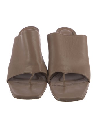 GIA Couture x Pernille Teisbaek Leather Slides