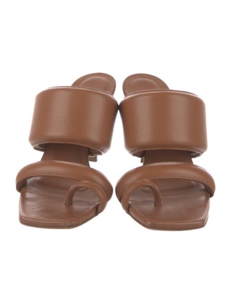 GIA Couture x Pernille Teisbaek Leather Slides