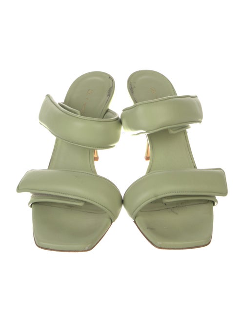 GIA Couture x Pernille Teisbaek Leather Slides