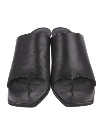 GIA Couture x Pernille Teisbaek Leather Slides