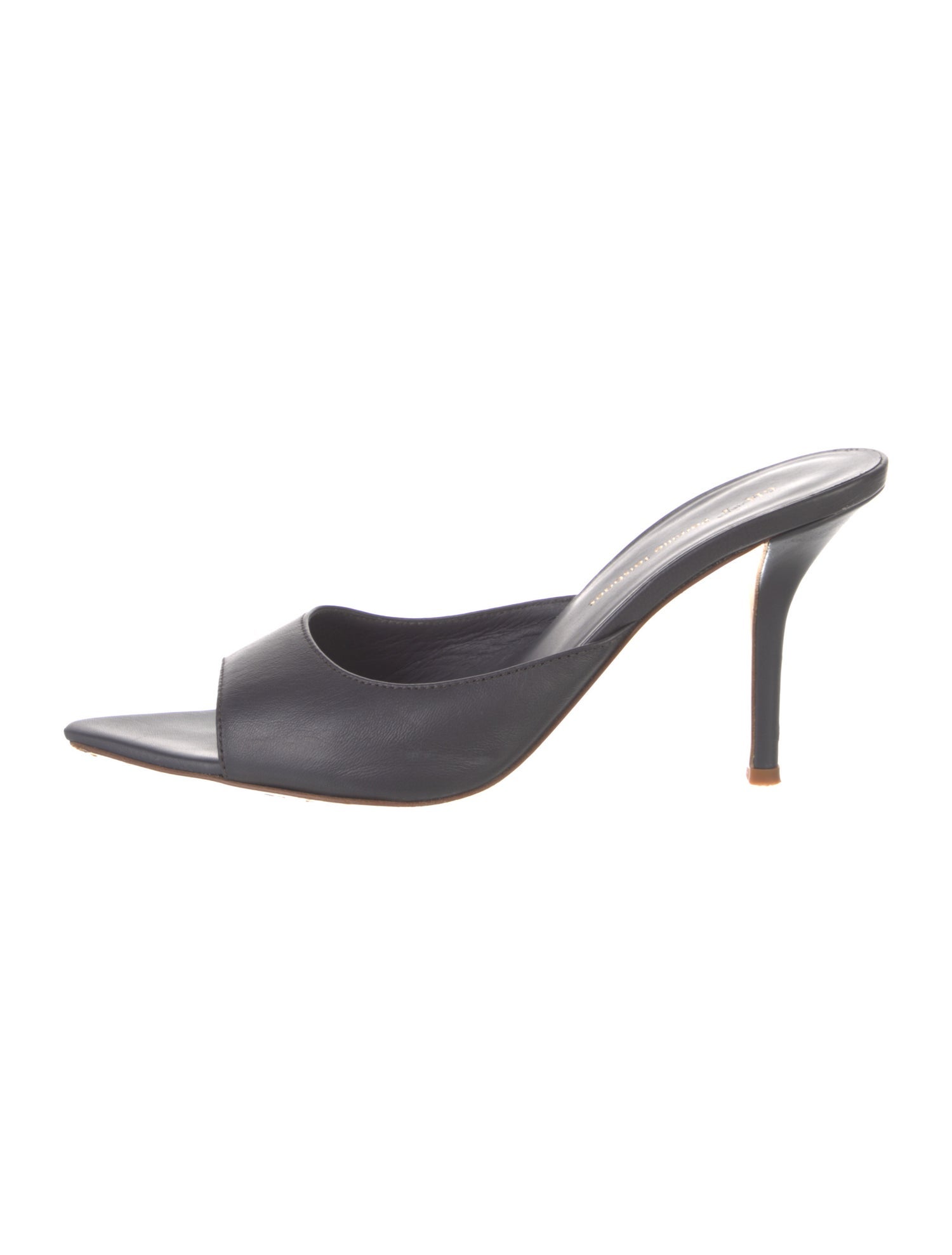 GIA Couture x Pernille Teisbaek Leather Slides