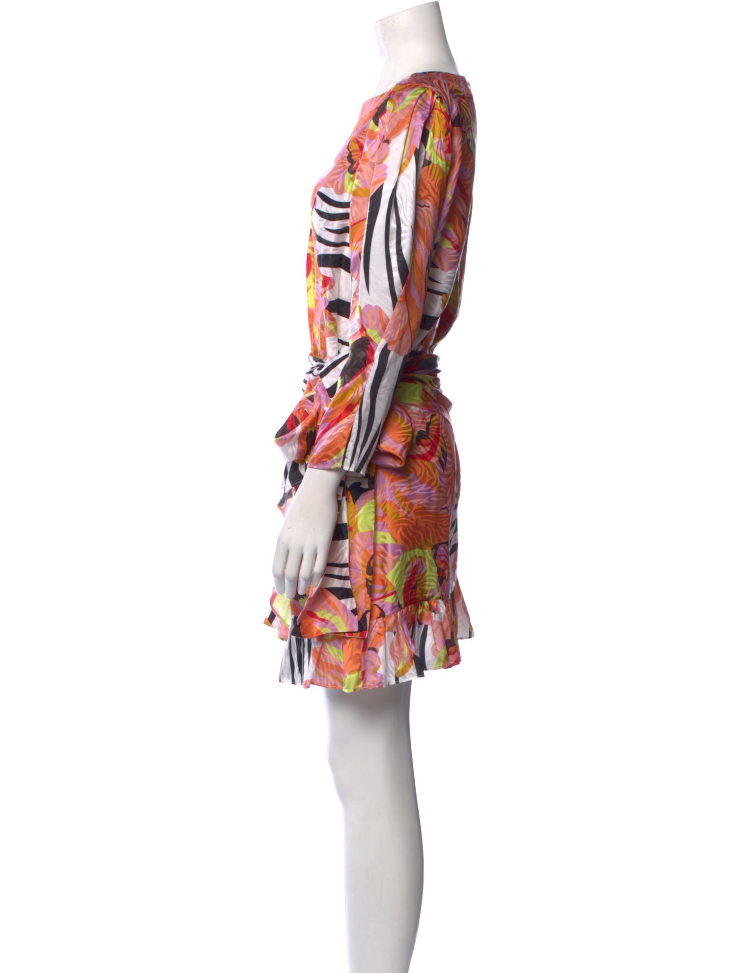 Gilner Farrar Silk Mini Dress