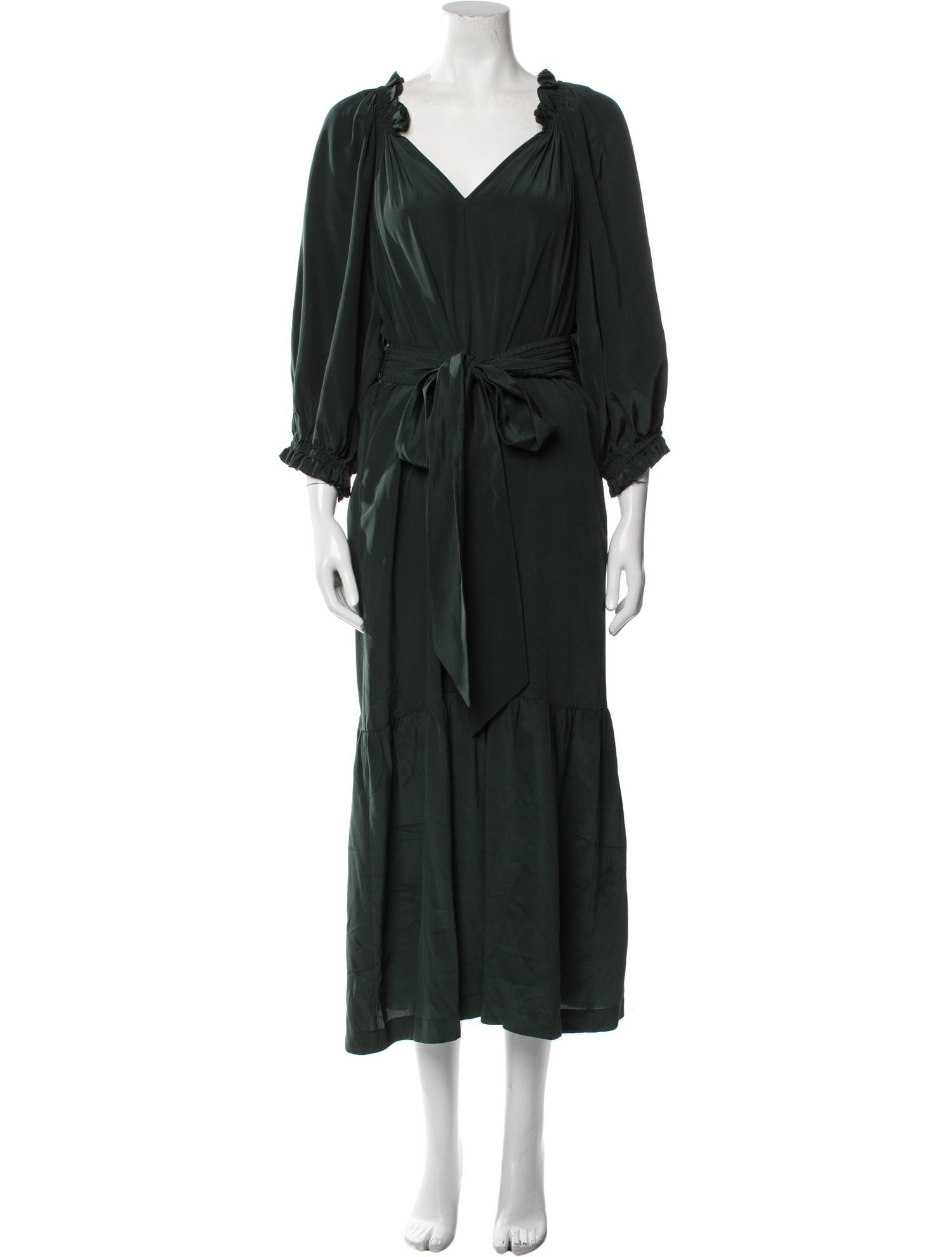 Gilner Farrar Silk Long Dress