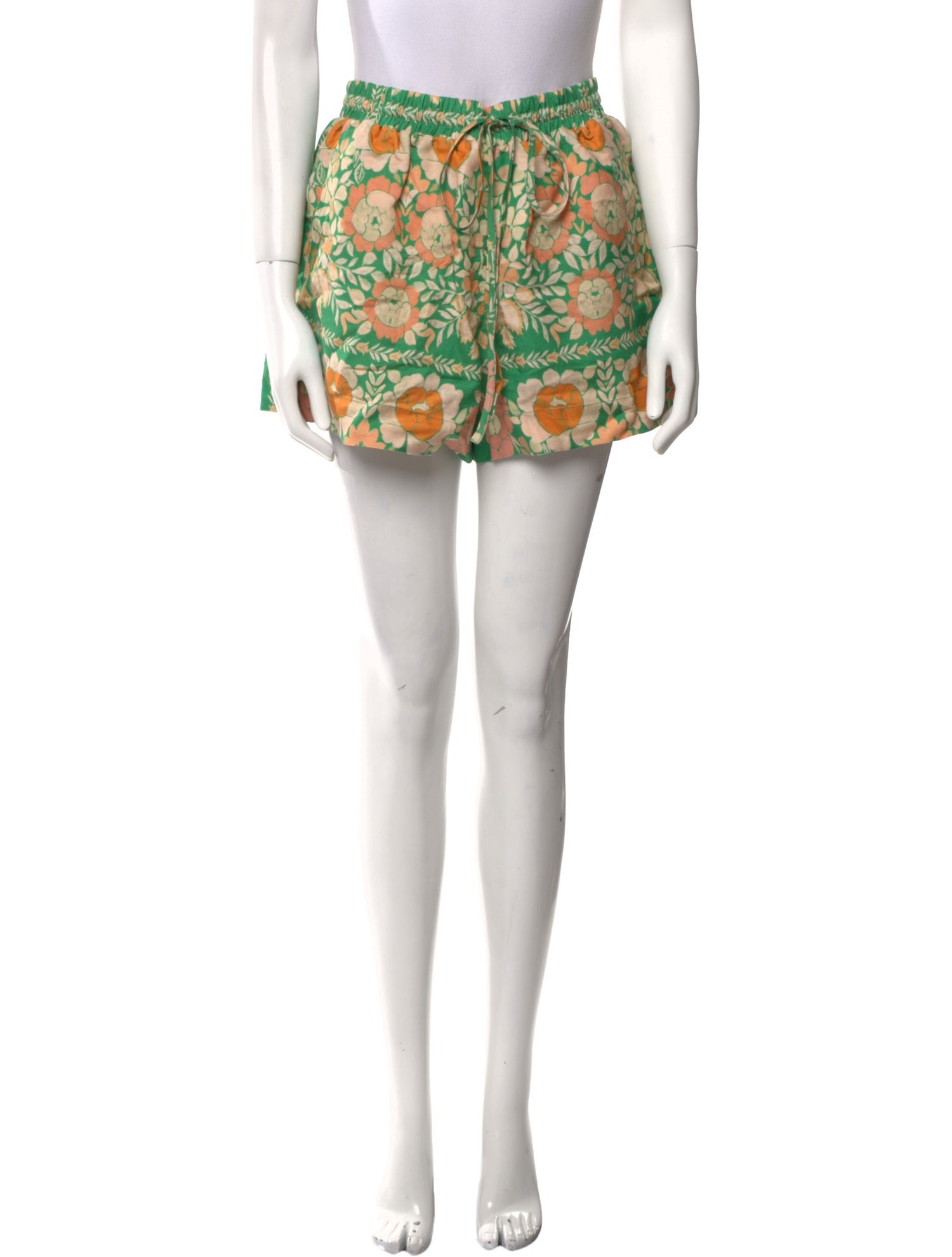 Gilner Farrar Floral Print Mini Shorts w/ Tags