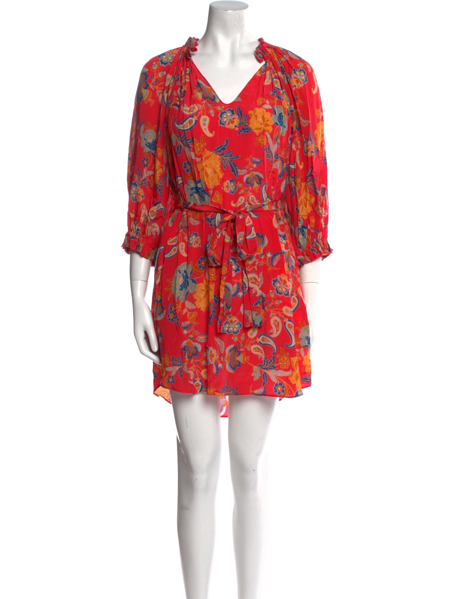 Gilner Farrar Floral Print Mini Dress