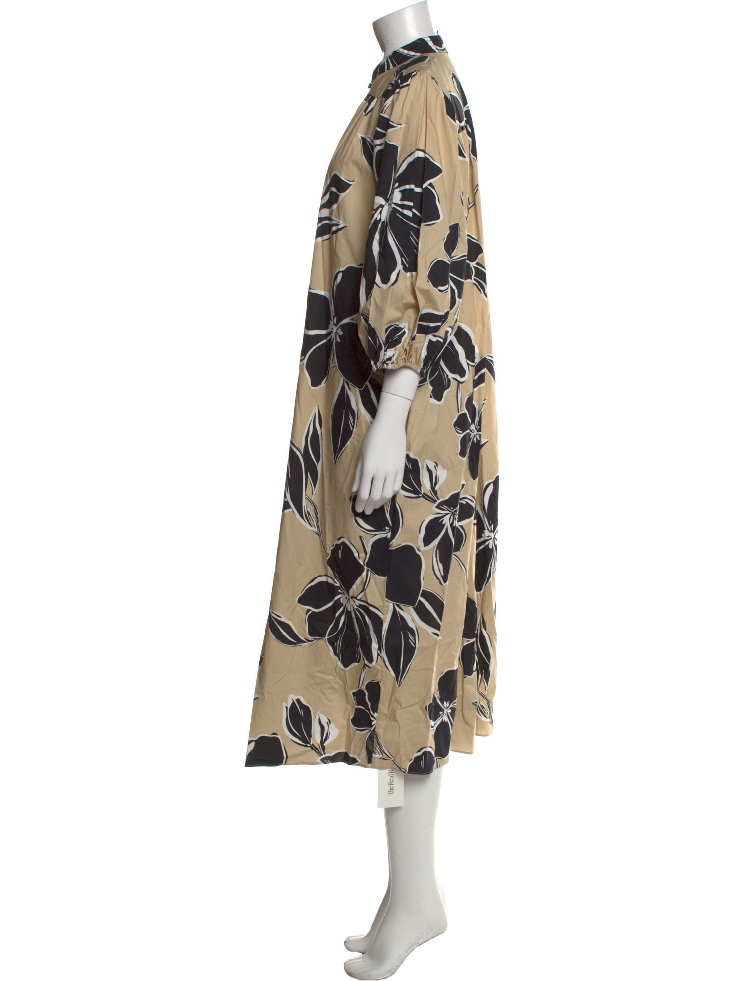Gilner Farrar Floral Print Long Dress